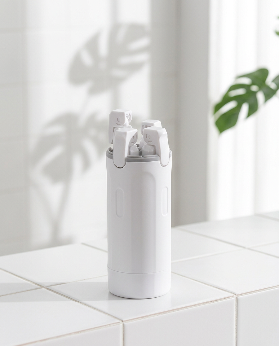 Leakproof 4-in-1 Travel Bottle