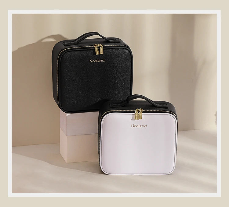 LED Lighted Travel Makeup Case