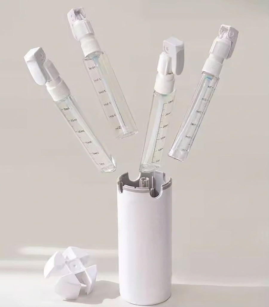 Leakproof 4-in-1 Travel Bottle
