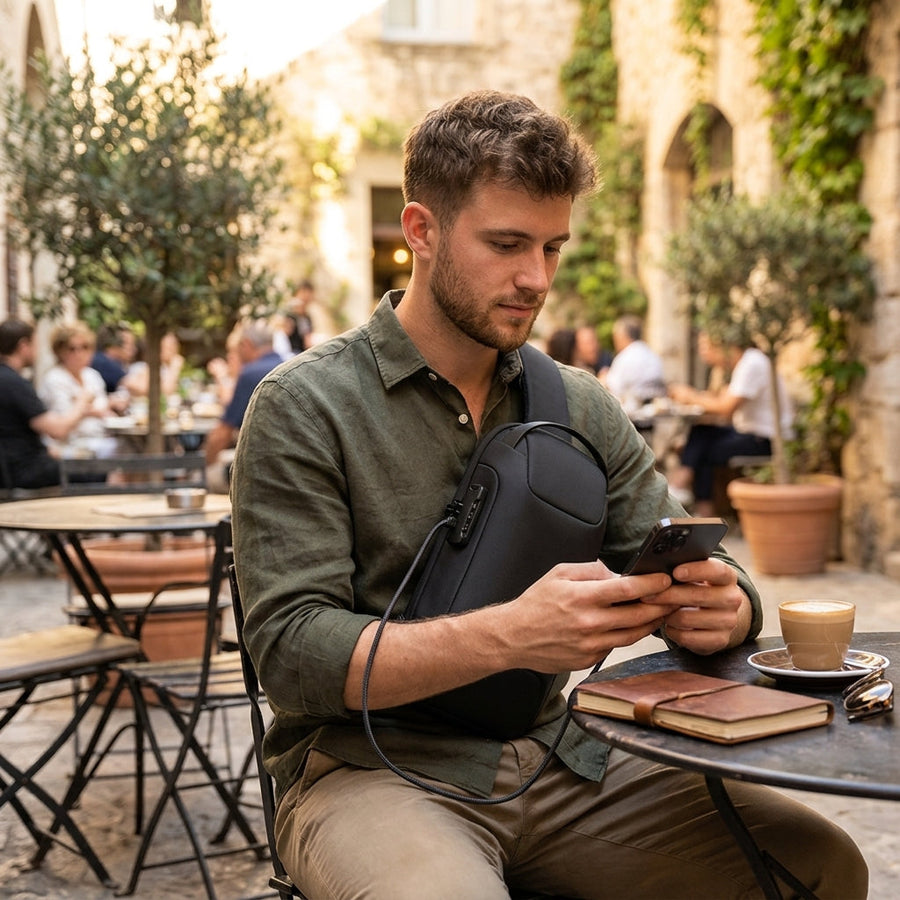 Anti-Theft Crossbody Sling Bag